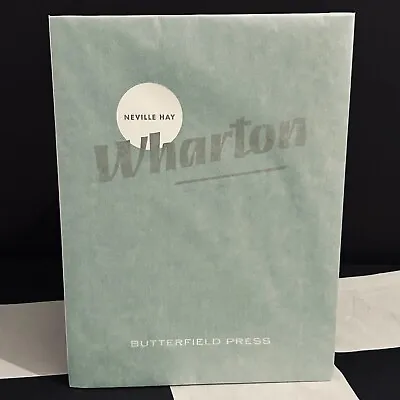 WHARTON BY NEVILLE HAY - KEN WHARTON BIOGRAPHY LIMITED BOOK BRM COOPER JAGUAR Gs • £125