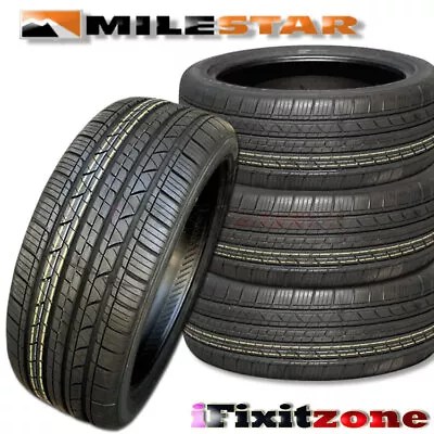 4 Milestar MS932 Sport 195/60R15 88H SL All Season Performance 50K Mile Tires • $254.88