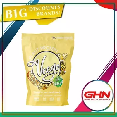 Veego 100% Natural Organic Vegan Plant Protein Powder / Clearance SALE • $24.95