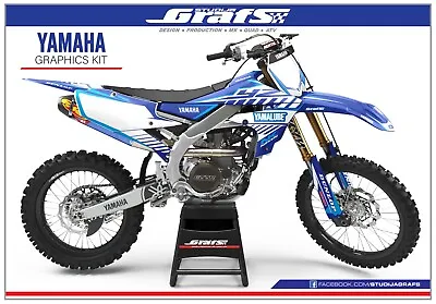 YAMAHA Complete Dirt Bike Graphics Kit YZ YZF WR F X 50 65 80 85 125 250 450 MX • $159