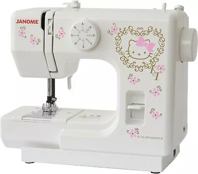 $118.74 • Buy JANOME Sanrio Hello Kitty Electric Sewing Machines Compact KT-35 From Japan New