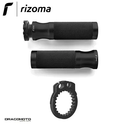 $74.11 • Buy APRILIA RSV4 Factory 2009-2012 Grips Sport RIZOMA GR205B GR418B Black