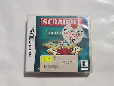 SCRABBLE Interactive 2007 Edition - Nintendo DS Game With Manual  • £2.99
