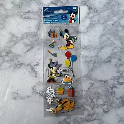 DISNEY Birthday Party Mickey Minnie Mouse Balloons Cake Presents Stickers Craft • $3