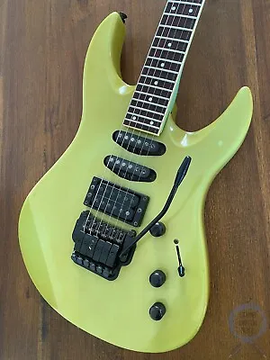 YAMAHA RGX612D Guitar HSS Super Strat Blue Fade Green MIJ 1986 • $515.40