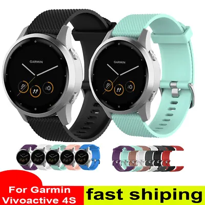 For Garmin Vivoactive 4S /4 Replacement Sports Wrist Band Silicone Wristband • $6.95