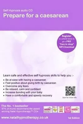 Prepare For A Caesarean Self Hypnosis By Maggie Howell 9781905220069 | Brand New • £3.84