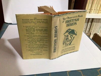 £29.99 • Buy Observers Book Of British Birds 1st Edition 1937 + Copy Dust Jacket 