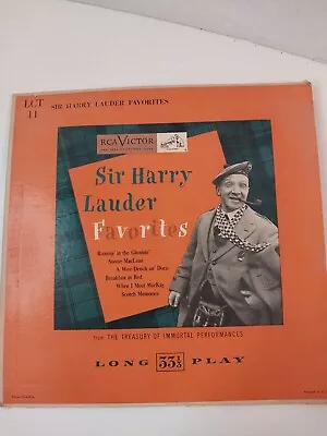 $4 • Buy Sir Harry Lauder - Sir Harry Lauder Favorites - RCA Victor - Vinyl 10 