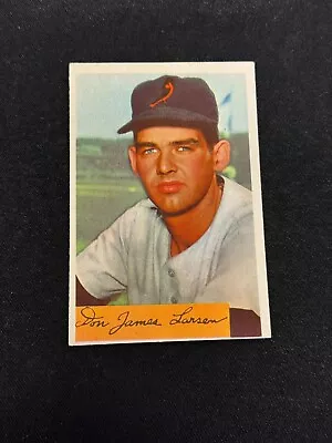 1954 Bowman Don Larsen Rc #101  Vgex+  V6820 • $16