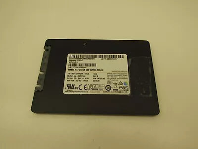 Samsung PM871 256GB Sata 2.5  SSD Solid State Drive MZ-YLN2560 5SD0H00097 • $14.39