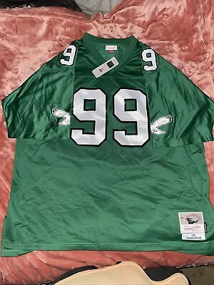 Jerome Brown Philadelphia Eagles Jersey Size 3XLBig Mitchell Ness • $85