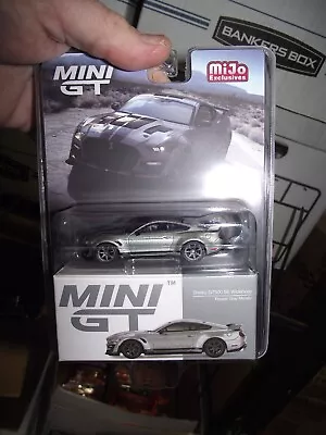 Mini GT 1/64 Ford Mustang Shelby Gt500 SE Widebody Pepper Grey Metalic NIB • $14.95