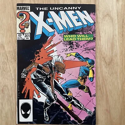 Uncanny X-Men #201 1st App Of Nathan Summers (Cable) • $10