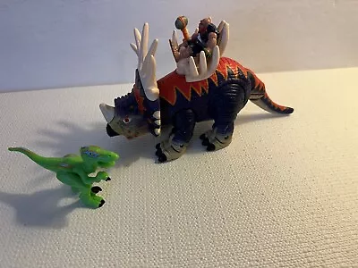 Mattel Fisher Price Imaginext Spear The Purple Stracosaurus Dinosaur • $8.49