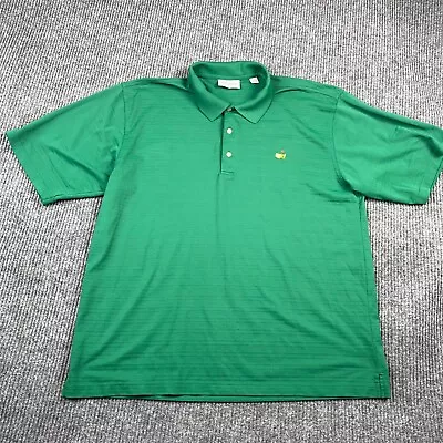 Vintage Masters Collection Polo Shirt Men's XL Green Made In Hong Kong • $18.56