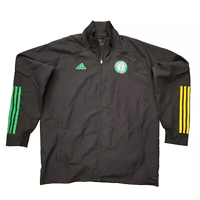 $59.95 • Buy ADIDAS The Celtic Football Club FC Black XL Aeroready Jacket Soccer 1888