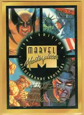 1994 Marvel Masterpieces Gold-Foil Signature Series ~You Pick ~ Finish Your Set • $2.99