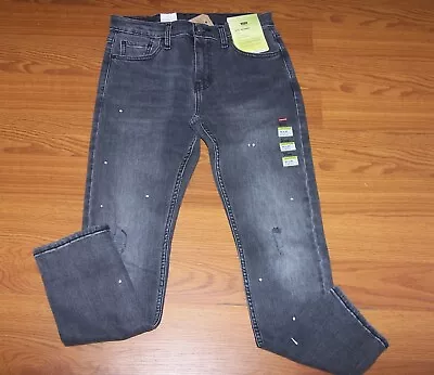 NWT Size 30x30 Mens Skinny Stretch Levi Strauss Jeans 510 Levi's (Tinted Gray) • $24.99