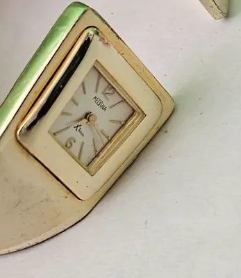 Vintage Fantasia By Medana Watch Bracelet Gold Tone Stainless With Swiss Movemnt • $29.99