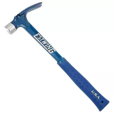ESTWING 19oz Smooth Face ULTRA SERIES BLUE Hammer - SHOCK REDUCTION GRIP - E6-19 • $129.95