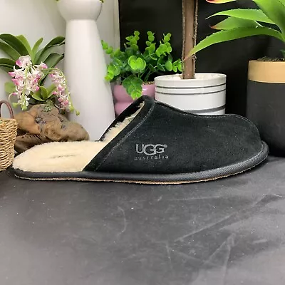 Ugg Australia Scuff Slipper Black Mens Size 13 US (041906) • $5.50