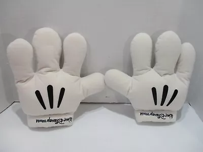 Mickey Mouse Gloves Adult Costume Disney White Big Walt Disney World One Size • $24.99