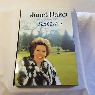 £10.47 • Buy Full Circle An Autobiographical Journal By Janet Baker  - Hardback With Dust ...
