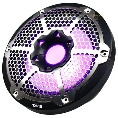 DS18 Hydro 10  Marine Subwoofer With Integrated RGB 600 Watts 4 Ohm NXL-10SUB/BK • $239.95