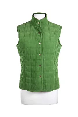 Brooks Brothers Men Coats & Jackets Vests MED Green Cotton • $59