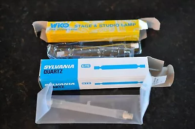 FCM Halogen Bulb Clear 120 Volt 1000 Watt FHM Frosted 1000 Watt  Lot Of 2 • $24.99