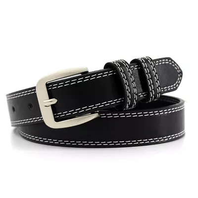 Men's Vintage Fashion Needle Button Decoration Versatile Multi Color Thin Belt • $19.99