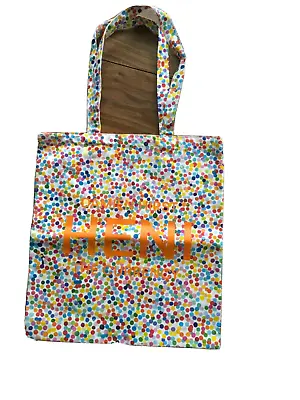 Damien Hirst -  Orange Reversible  Canvas Bag- The Currency - Heni Original NEW • £54.89