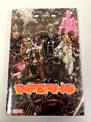 INFERNO MARK BROOKS DM VAR HARDCOVER Marvel - Hickman - New & Sealed! • $29.99