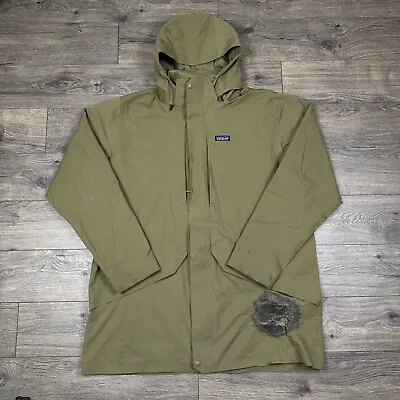 Patagonia Tres 3-in-1 Parka Men’s 2XL Shell Only Flawed Olive Green • $69.95