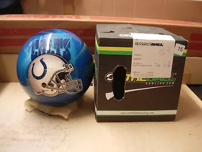 15# 2oz 2-3/8 NIB 2013 Style VIZ-A-BALL NFL INDIANAPOLIS COLTS Bowling Ball • $250