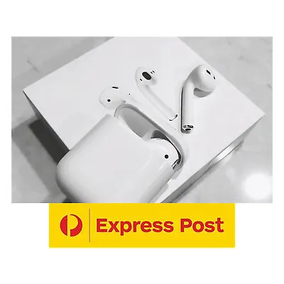 $119 • Buy AirPods 2nd Generation Earbuds Earphone Wirless-Charging Case -Express