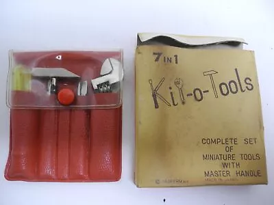 Vintage 1950's Kit-o-Tools 7 In 1 Miniature Tool Set With Box Made In Japan • $3.45