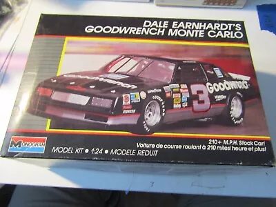 Monogram Dale Earnhardt Goodwrench Monte Carlo  1/24 Model Car Kit 2900 • $19.99