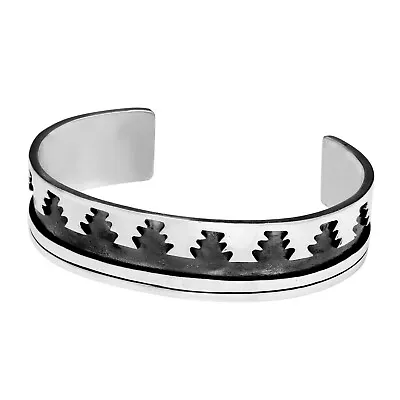 Native American Sterling Silver Men's Cuff Bracelet .925 B9 • $195