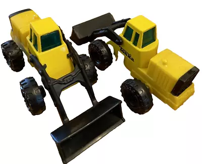 Tonka Metal Diecast Front End Loaders With Bucket 1:64 Vintage 1992 • $14.79