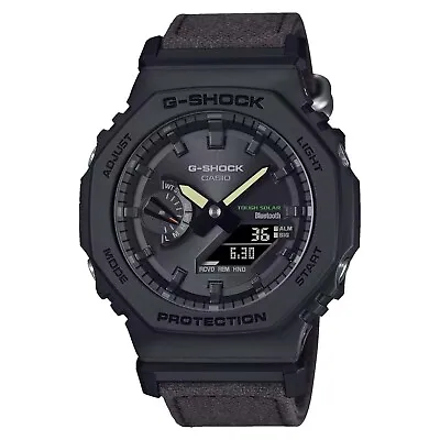 New Casio G Shock GAB2100CT-1A5 Men's 2100 Series Black Alarm Chronograph  Watch • $168.50