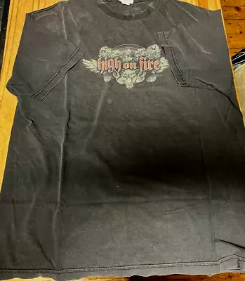 High On Fire Relapse Contamination Festival Vintage T-Shirt SLEEP! MATT PIKE! • $49.99