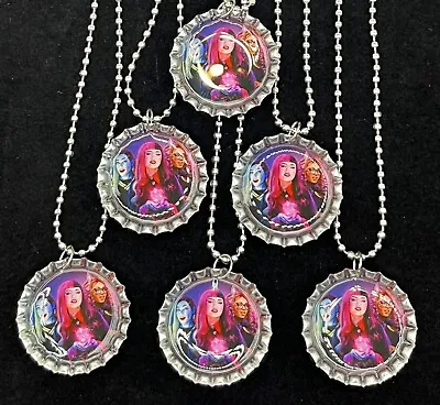 Monster High Themed Necklaces / 6 Party Favors / Draculaura / Clawdeen / Frankie • $12