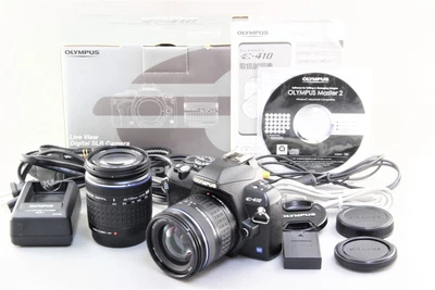 £96.37 • Buy Excellent+ OLYMPUS E-410 Camera W/ Twin Zoom Lens Kit