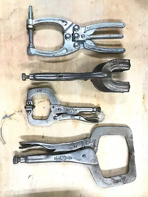 Lot Of Welders Clamp Pliers - Petersen Dewitt Vise Grips  - Carr-lane • $19.95