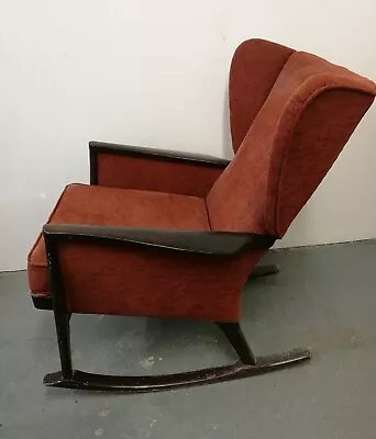 CHOOSE YOUR FABRIC - British Parker Knoll Rocking Chair • £850