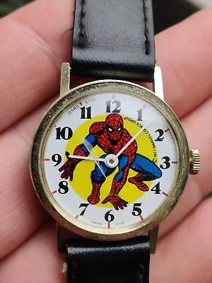 Spiderman 1970's Vintage Watch Made By Dabs And Co. • $69.46