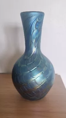 Okra Glass Vass Signed By Richard Golding  • £30