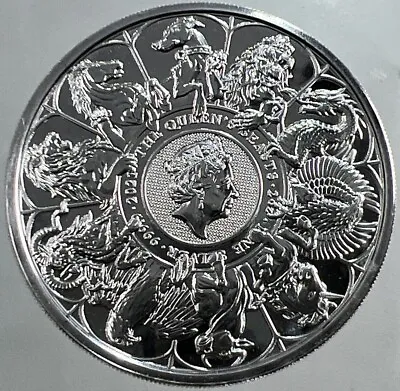 2021 Queens Beasts Completer 2oz Silver Coin | A3963 • £91.62